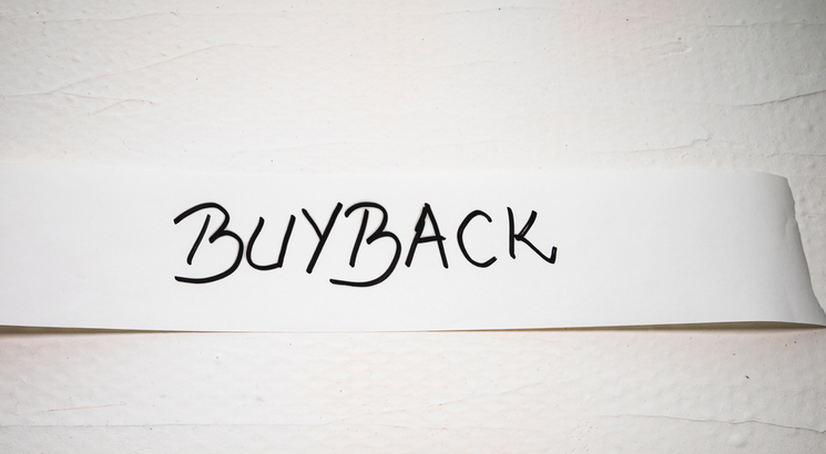 Rachat d'actions propres - actions propres définition - illustration buyback