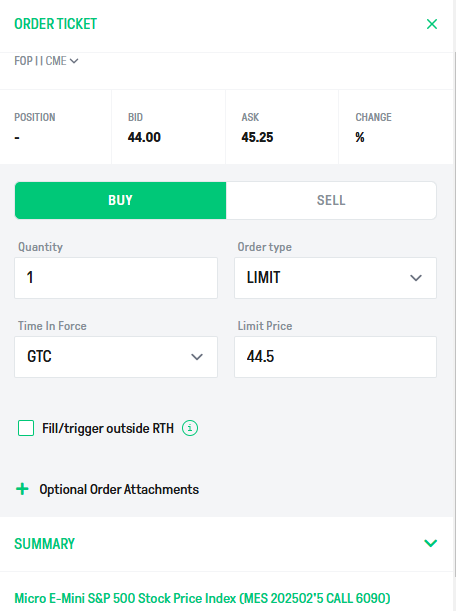 options sur futures - cotation option sur future